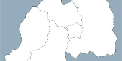 Rwanda peta garis